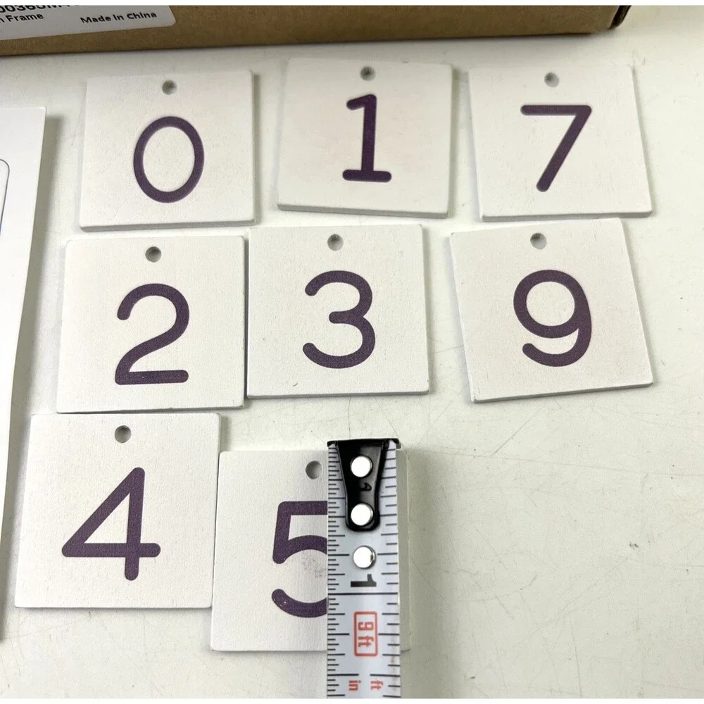 Pregnancy Countdown Sonogram Picture Frame with Number Cards & Frame